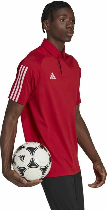Polo adidas për meshkuj, e kuqe