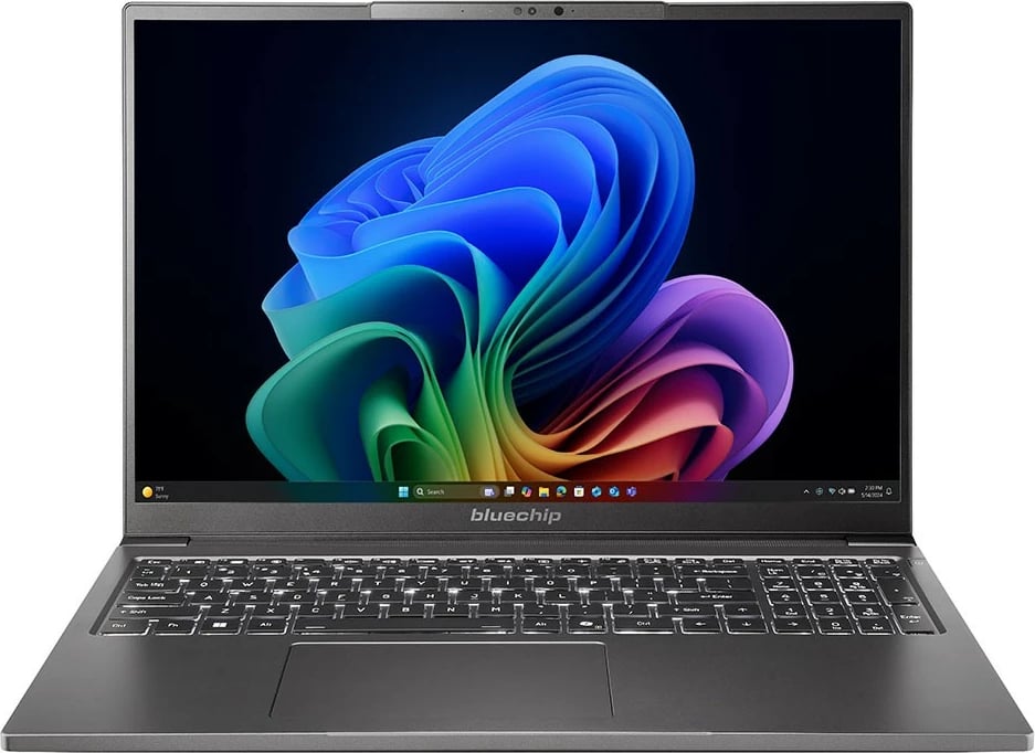 Laptop bluechip TRAVELline U16W1 CU7 258V, 16", 32GB RAM, 500GB SSD, gri