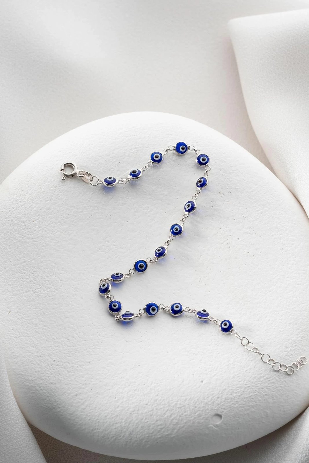 Byzylyk argjendi Jumeon, ngjyrë argjendi dhe kaltër, NRZ1000337