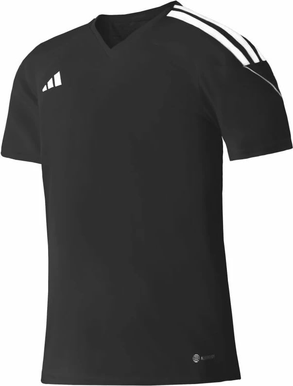 Fanellë futbolli për fëmijë adidas, e zezë
