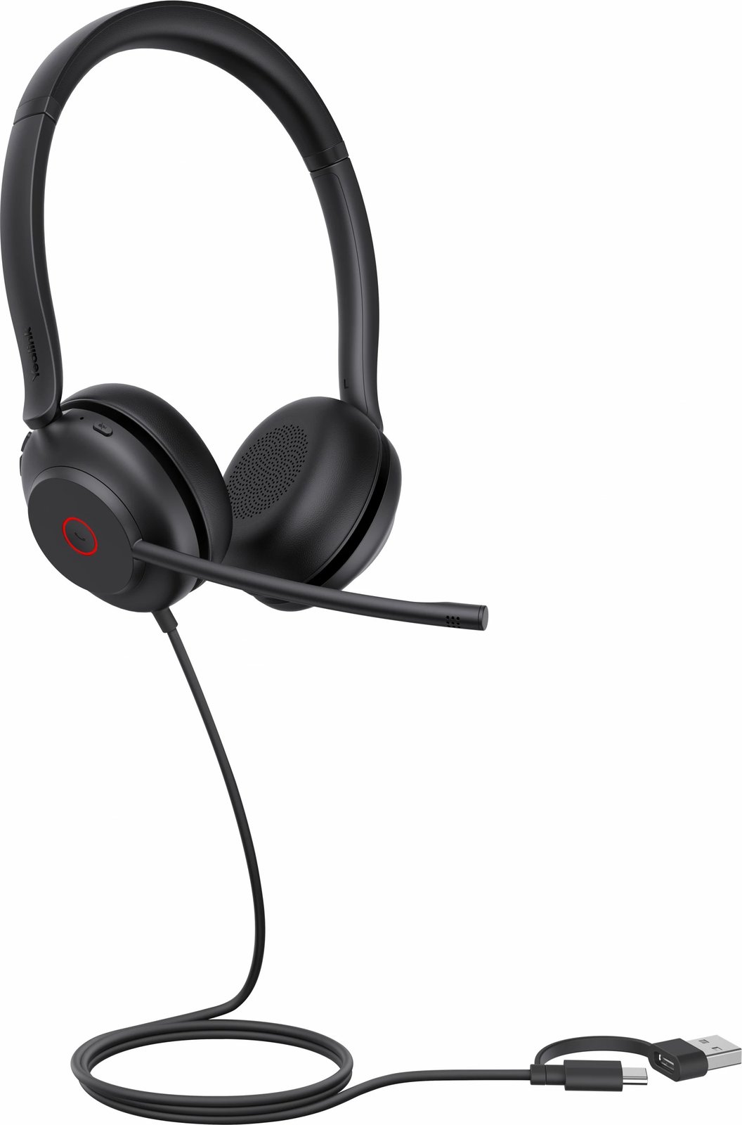 Kufje Yealink UH35 Dual UC, USB-C/USB-A, binaurale, e zezë Kufje Yealink UH35 Dual UC, USB-C/USB-A, binaurale, e zezë