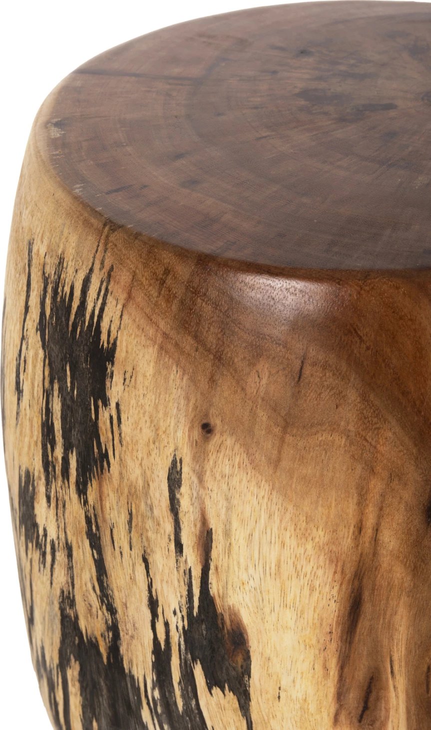 Karrige për bar BOZZO, dru SUAR, natyrale, FH9762, Φ34x46Hcm