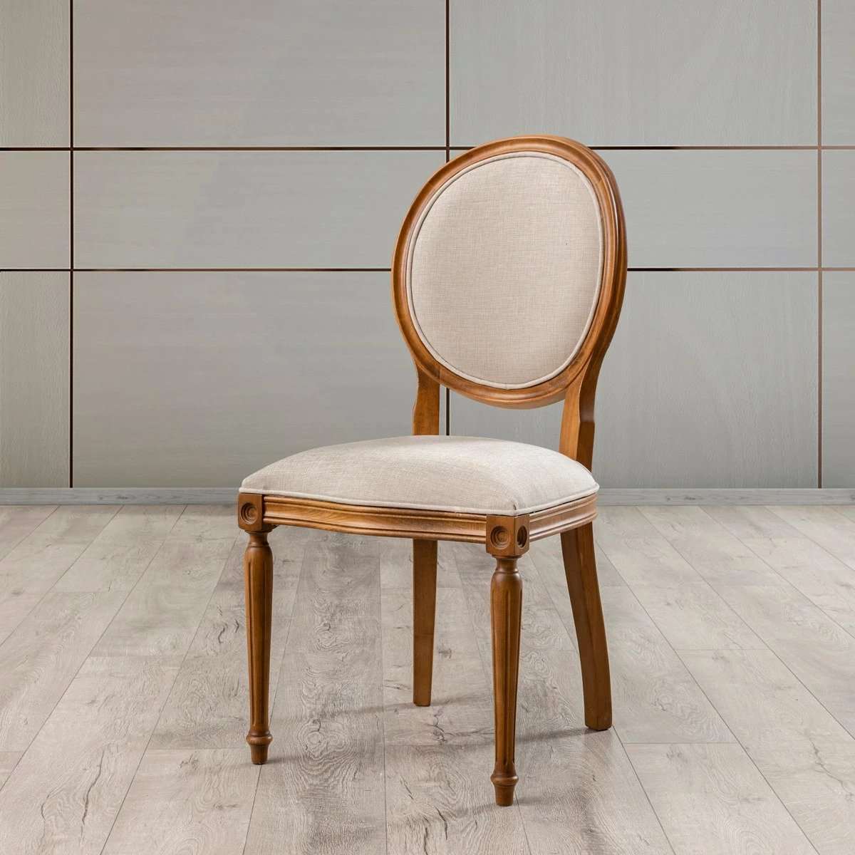 Karrige Skye Decor, ngjyrë arre, bezhë, Albero42