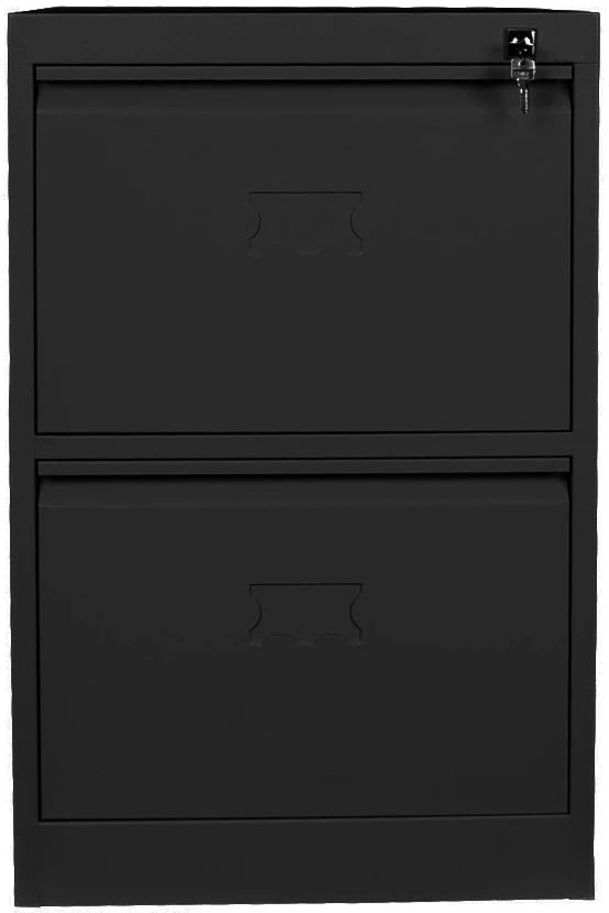 Kabinë dosjesh, ngjyrë e zezë, Skye Decor, Js1020Sı