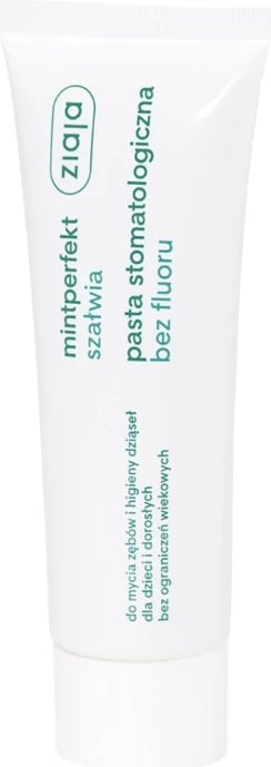 Pasta dhëmbësh Ziaja Mint Perfect pa fluor 75ml