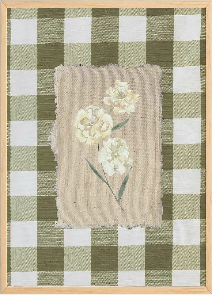 Pikturë dekorative me kornizë, Wallity, Artsmdftek18-3348, shumëngjyrëshe, 33x48cm