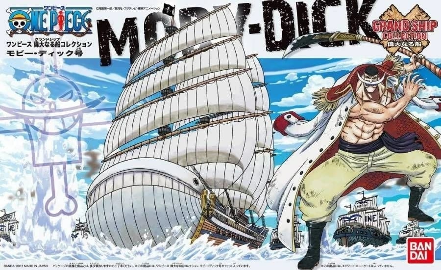 Model koleksionues Bandai ONE PIECE Grand Ship Moby-Dick
