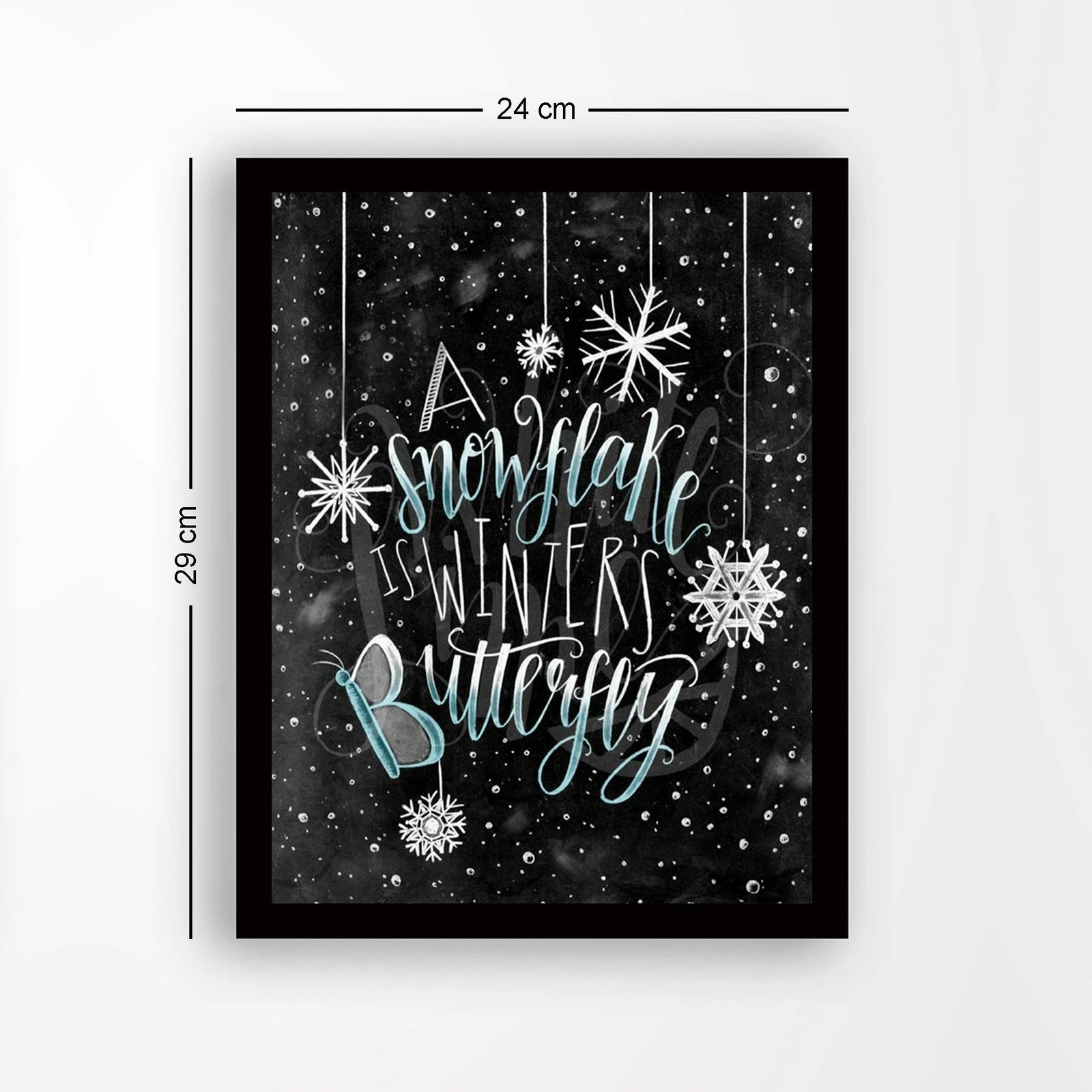 Pikturë dekorative me kornizë, MDF, shumëngjyrëshe, Wallity, SC7436501393380