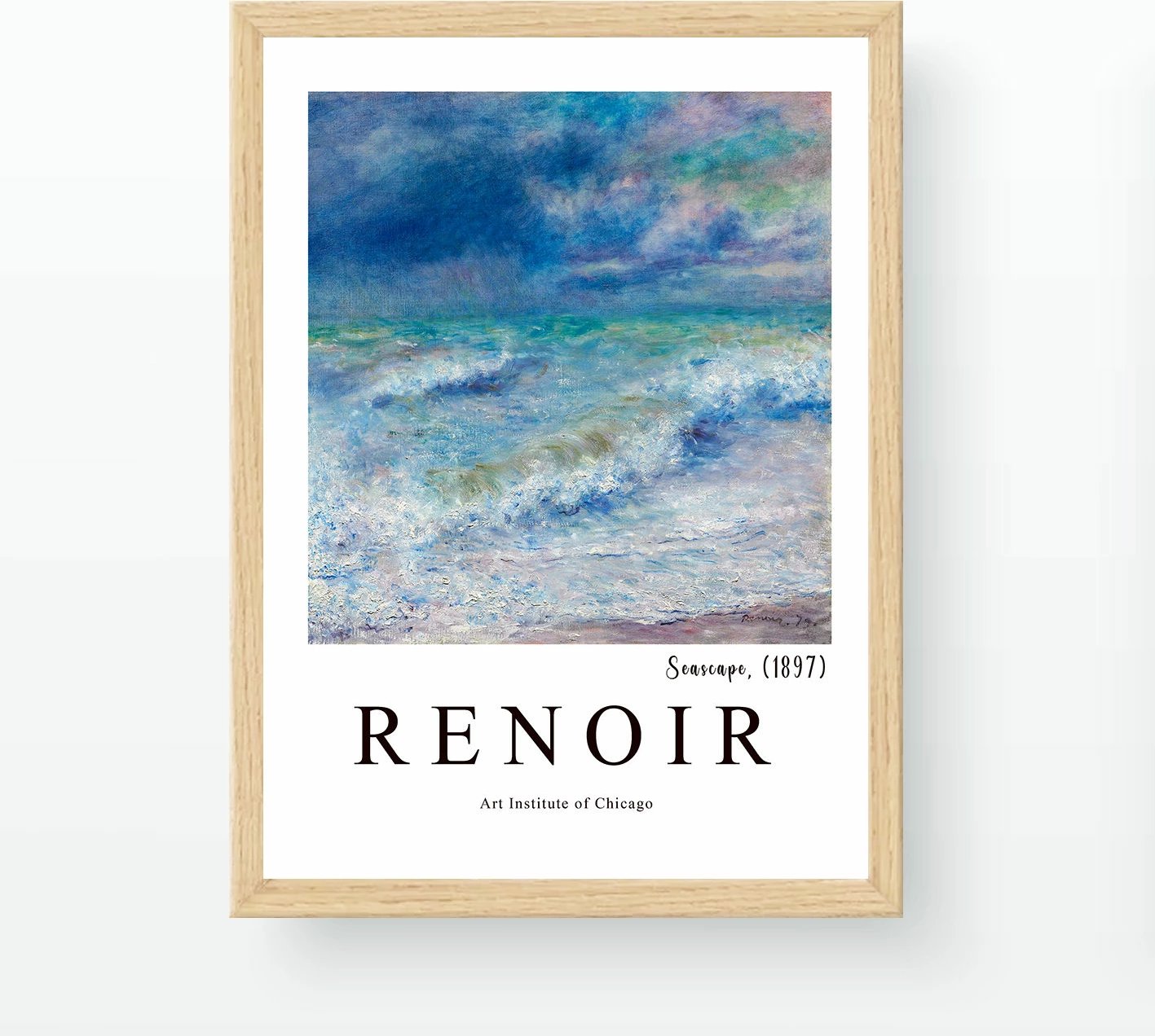 Pikturë dekorative me kornizë, shumëngjyrëshe, Wallity NC894958-3545, 35x45cm