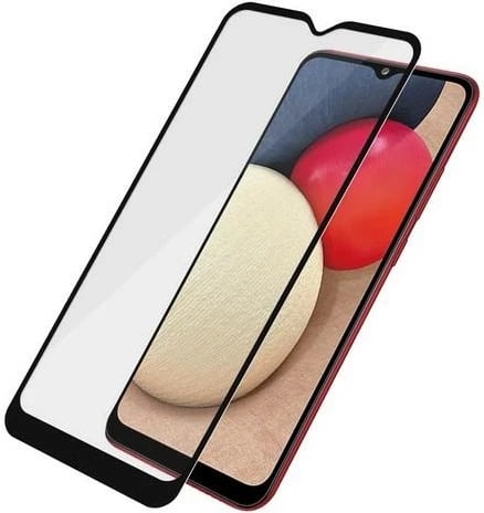 Mbrojtës ekrani PanzerGlass E2E Super+ për Samsung Galaxy A02s, xham i temperuar, kornizë e zezë