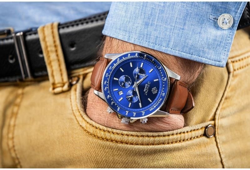 Orë dore për meshkuj Giewont, kaltër