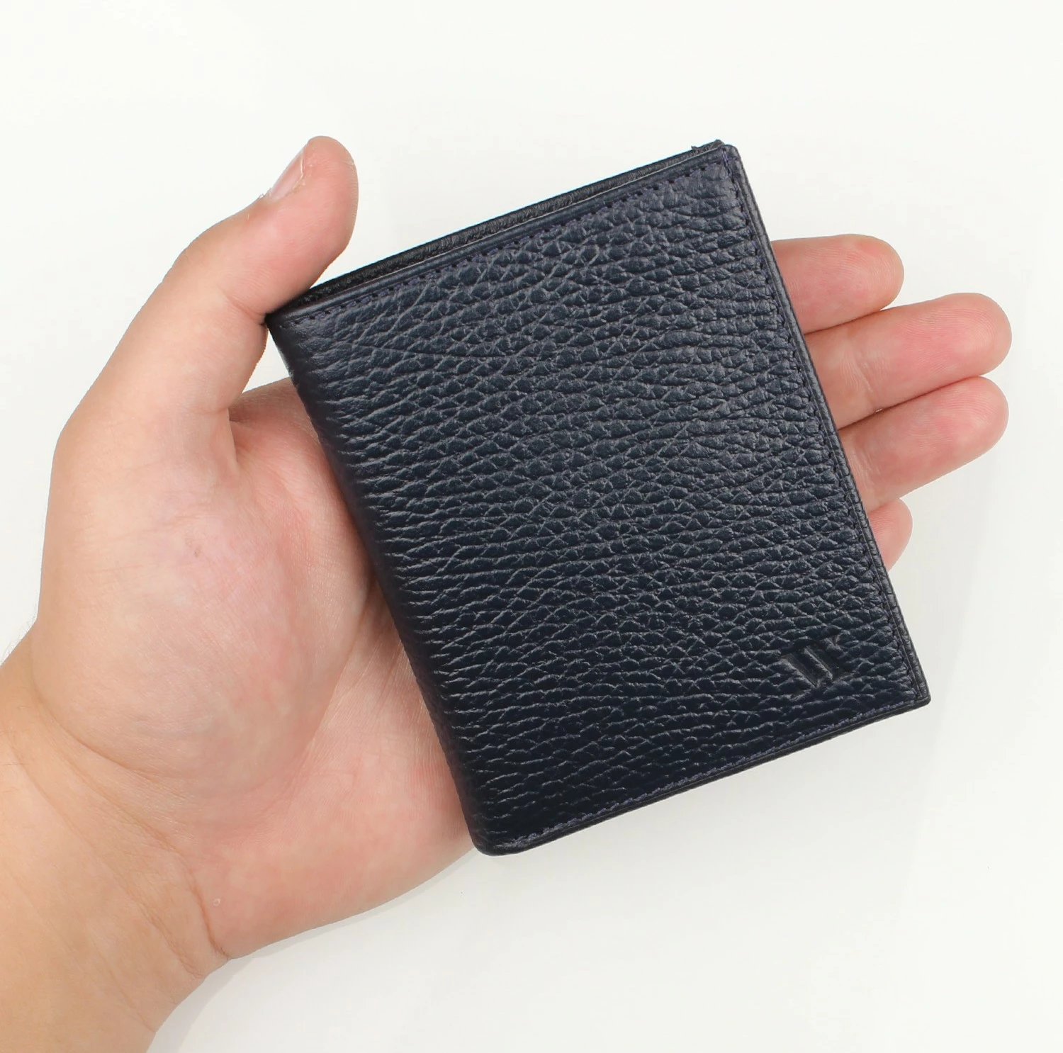 Portofol lëkure, ngjyrë navy blue, Zoozie Bags, 1081