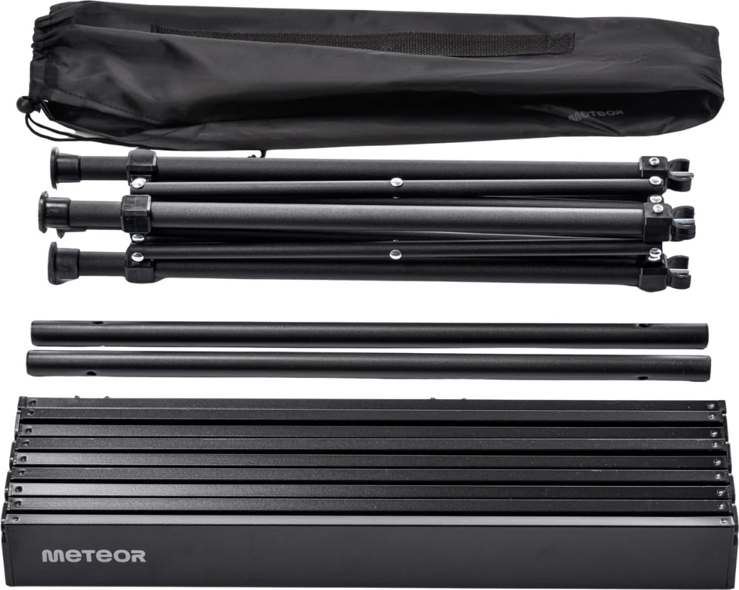 tavolinë palosëse Meteor, e zezë tavolinë palosëse Meteor, e zezë