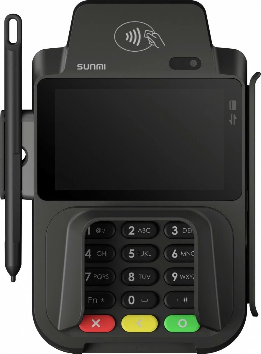 Terminal pagesash Sunmi P2 Pro, 16 GB ROM, 2 GB RAM, 5.99'' ekran, i zi/portokalli