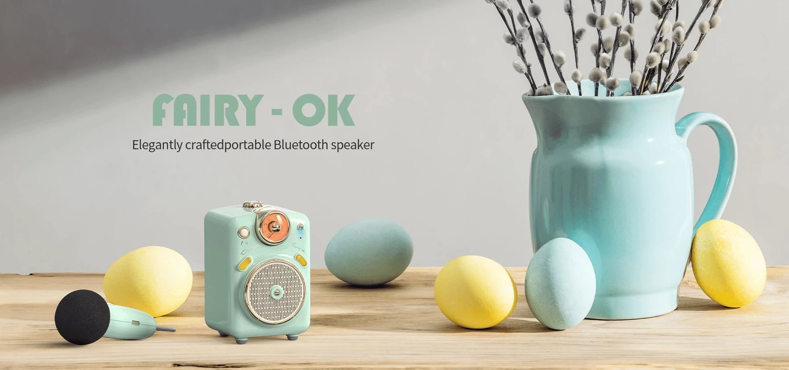 Mikrofon & Altoparalant DIVOOM Fairy-ok (Mint)