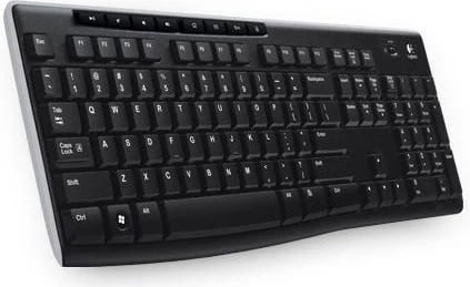 Tastierë Logitech K270, RF Wireless, QWERTY, E zezë