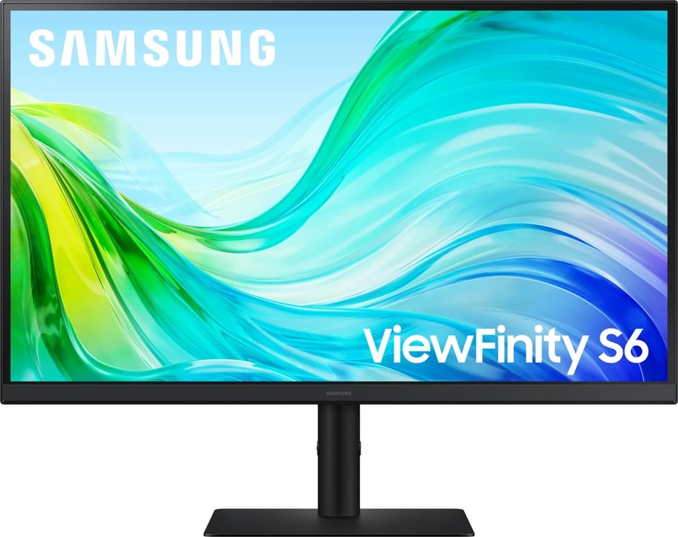 Monitor, Samsung, ViewFinity S6 S27F610EAU / LS27F610EAUXEN, 27", e zezë