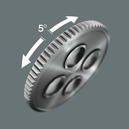 Set veglash Wera 05004281001, 18 copë, çelës ratchet Zyklop, magazinë bitash, çelësa 1/4" dhe 3/8", e zezë/jeshile