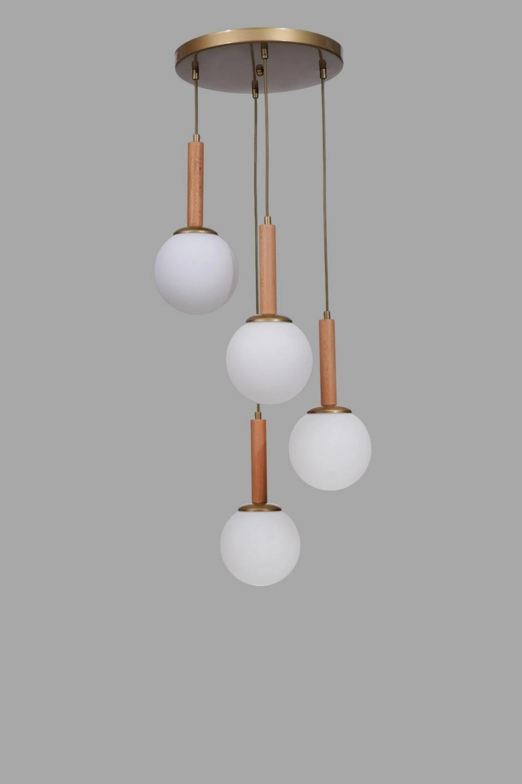 Llambadar Opviq, 9073-4, i bardhë, lisi, ari