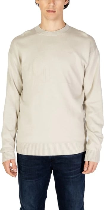 Xhemper për meshkuj Calvin Klein Jeans, beige