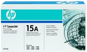 Toner, HP, 15A (C7115A), rendiment 2400-4400 faqe, i zi