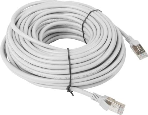 Kabel Lanberg Patchcord RJ45, Cat. 5E, UTP, 20m, Gri