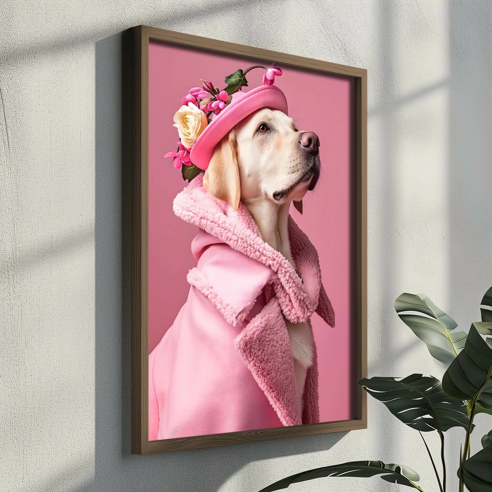 Pikturë dekorative me kornizë MDF, shumëngjyrëshe, Wallity GE077-L