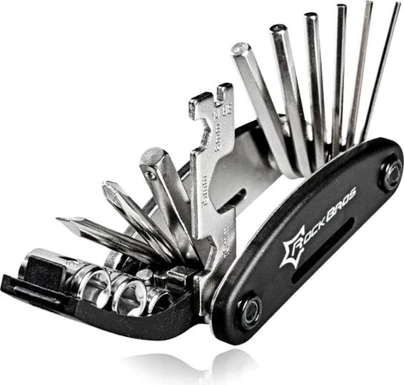 Multitool biçiklete Rockbros GJ1601 16n1, zi