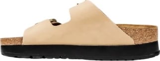 Papuqe femra Birkenstock, beige