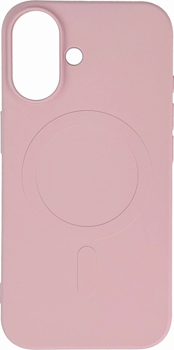 Mbështjellës Wozinsky Liquid Silicone Case MagSafe për Samsung Galaxy S25, Rozë