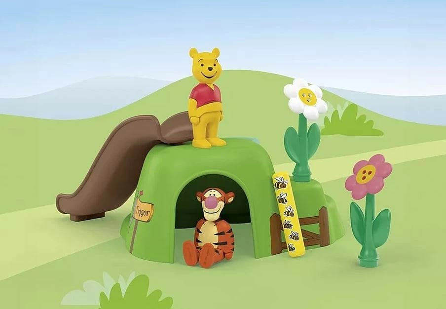 Set figurina Playmobil Junior 71694 Winnie the Pooh dhe Tigger, 10 pjesë