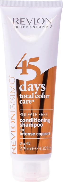 Shampon kondicionues Revlon Revlonissimo për flokë bakri, 275ml