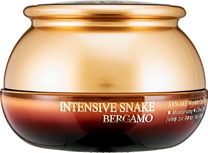 Krem për fytyrë kundër rrudhave BERGAMO Intensive Snake SYN-AKE për femra, 50ml