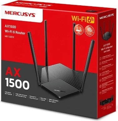 Router TP-Link MR1500X WiFi 6, 1201 Mbps, 4 antena, i zi