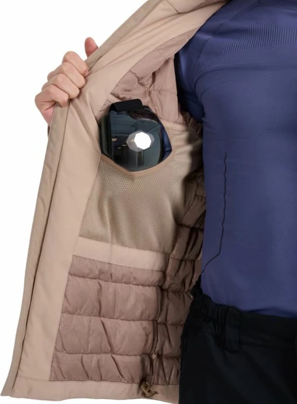 Jakne skijimi për meshkuj 4f, bezhë