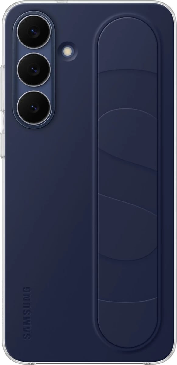 Mbështjellës Samsung Standing Grip Cover për Galaxy S25 FE, dark blue