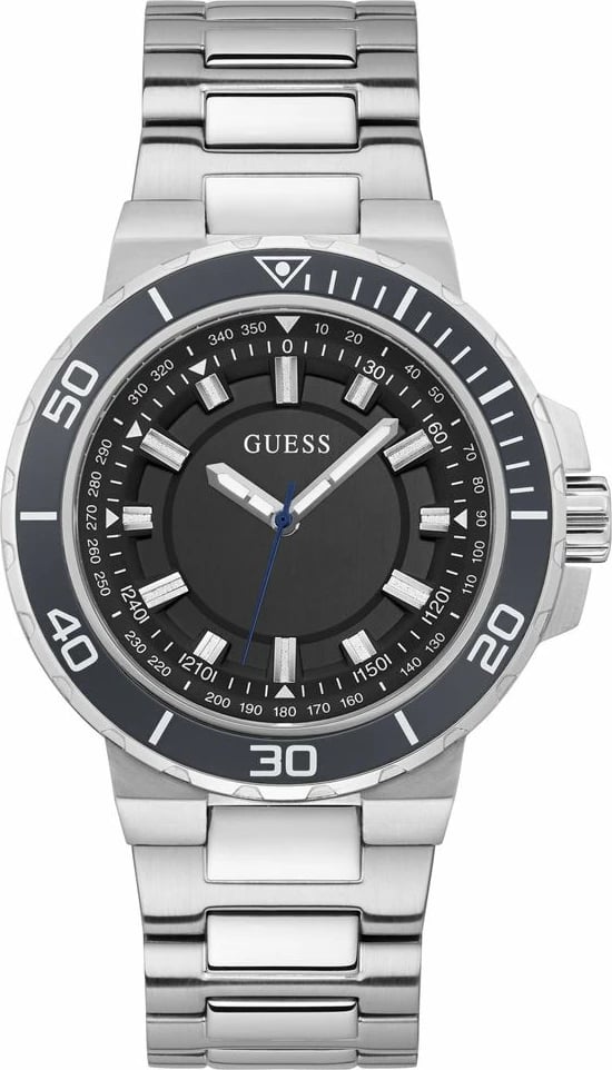 Orë Guess për meshkuj, e argjendtë