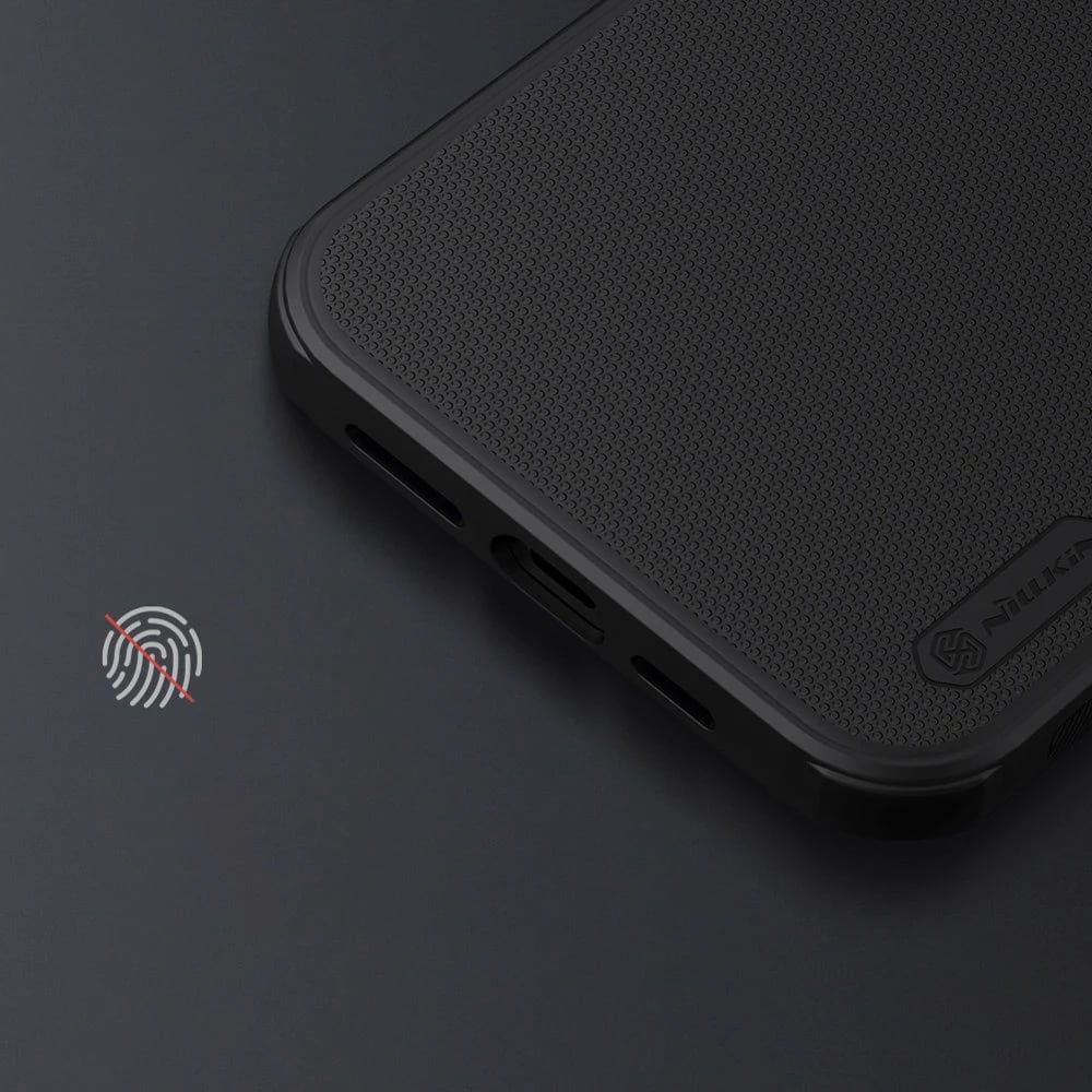 Mbështjellës Nillkin Super Frosted Shield për iPhone 13 Pro Max, i zi