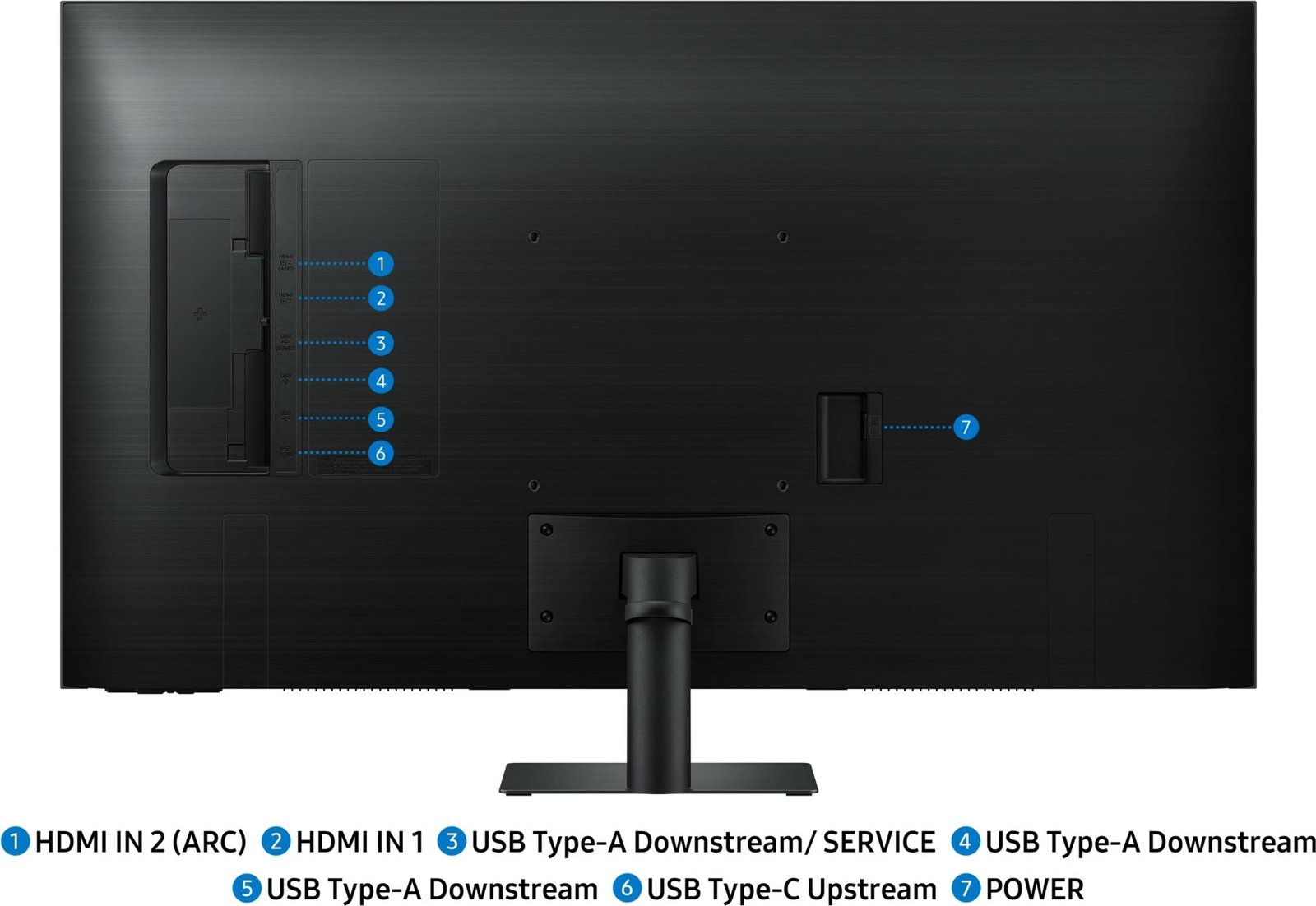 Monitor i mençur Samsung M7 S43FM700UU 43 inç 4K UHD i zi