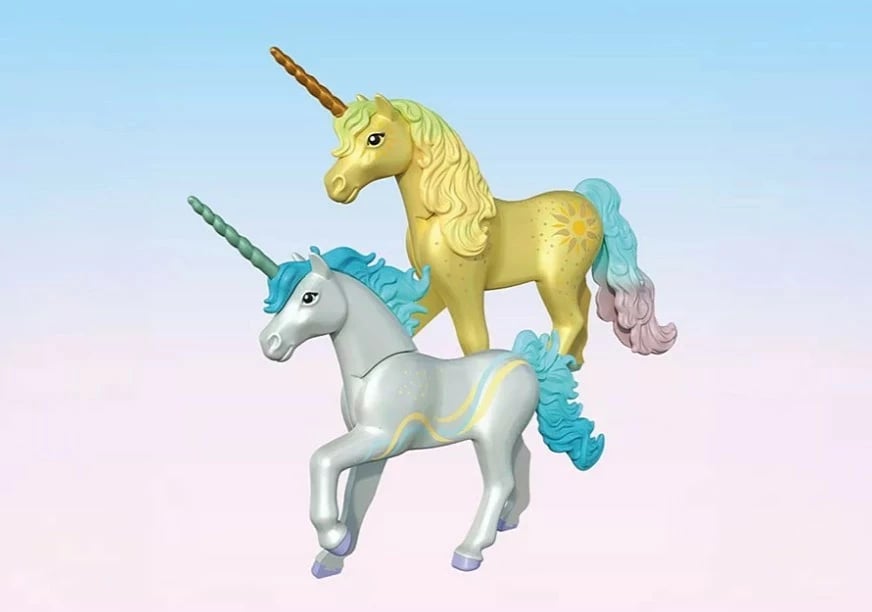 Set figurina Playmobil 71840 Princess Magic Unicorn Rainbow Flower me zanë, 24 copë, plastikë