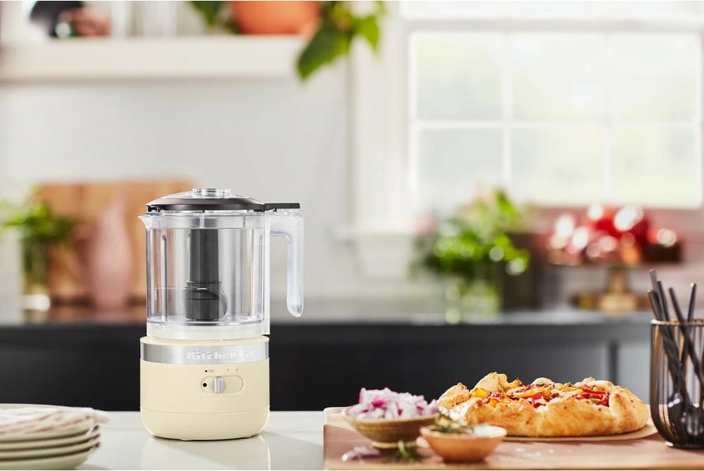 Procesor ushqimi KitchenAid 5KFCB519EAC, 1.19 L, krem