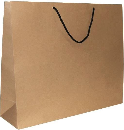 Qese letre NEXT me kordë, H40x46x14cm, Ngjyrë e fortë