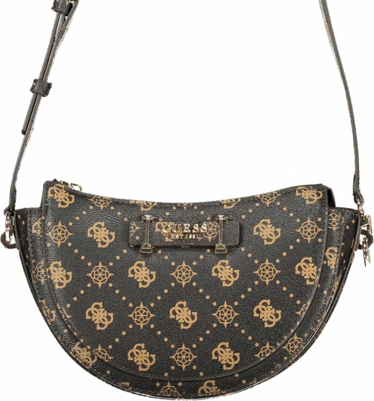 Çantë për femra GUESS JEANS Silia, kafe