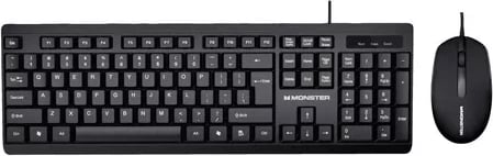Set - Tastierë + Maus (2N1) MONSTER KM1 NEW-CBK