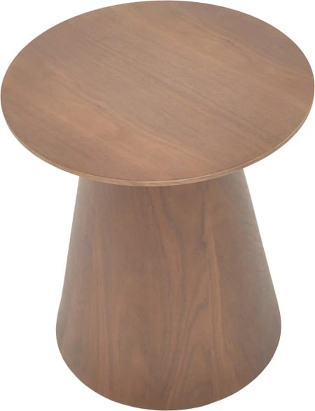 Tavolinë kafeje Kayano, MDF, ngjyrë arre, D45x50cm