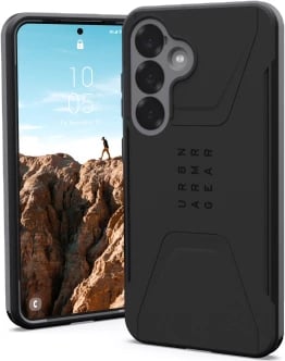 Mbështjellës UAG Civilian Pro MagSafe për Samsung Galaxy S25 5G, Zi