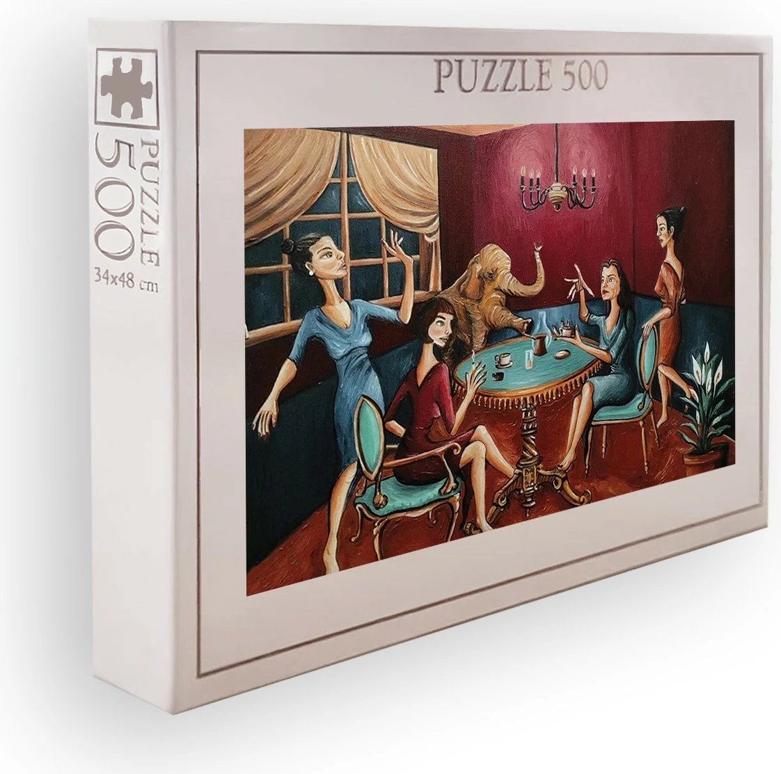 Puzzle 500 copa, Evila Originals, PZL_016_500, shumëngjyrësh