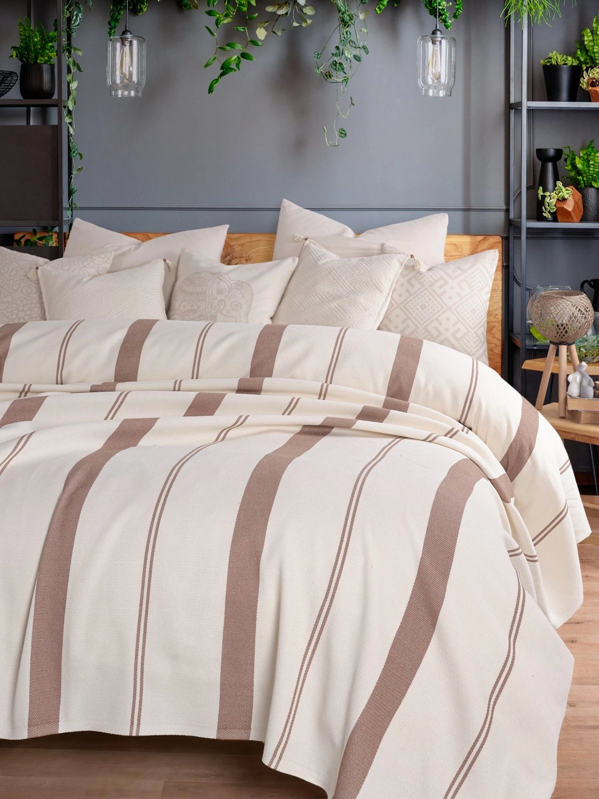 Batanije Double Pique Lizbon, ngjyrë camel