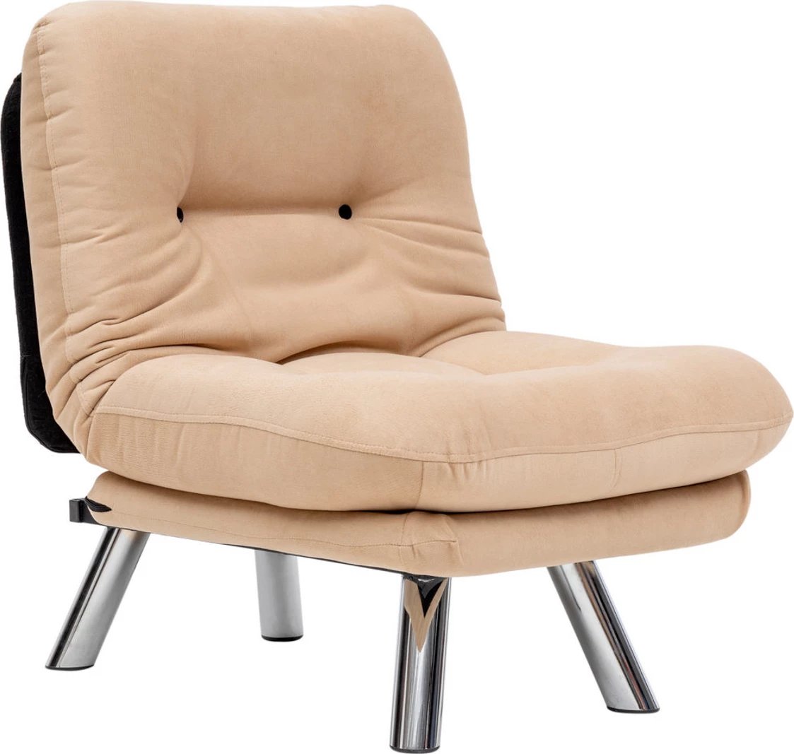 Krevat-karrige një vendi, krem, Misa Small Solo