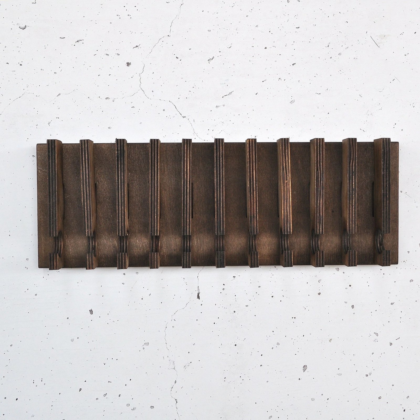 Raf dekorativ prej druri për mur, Skye Decor, Raf290